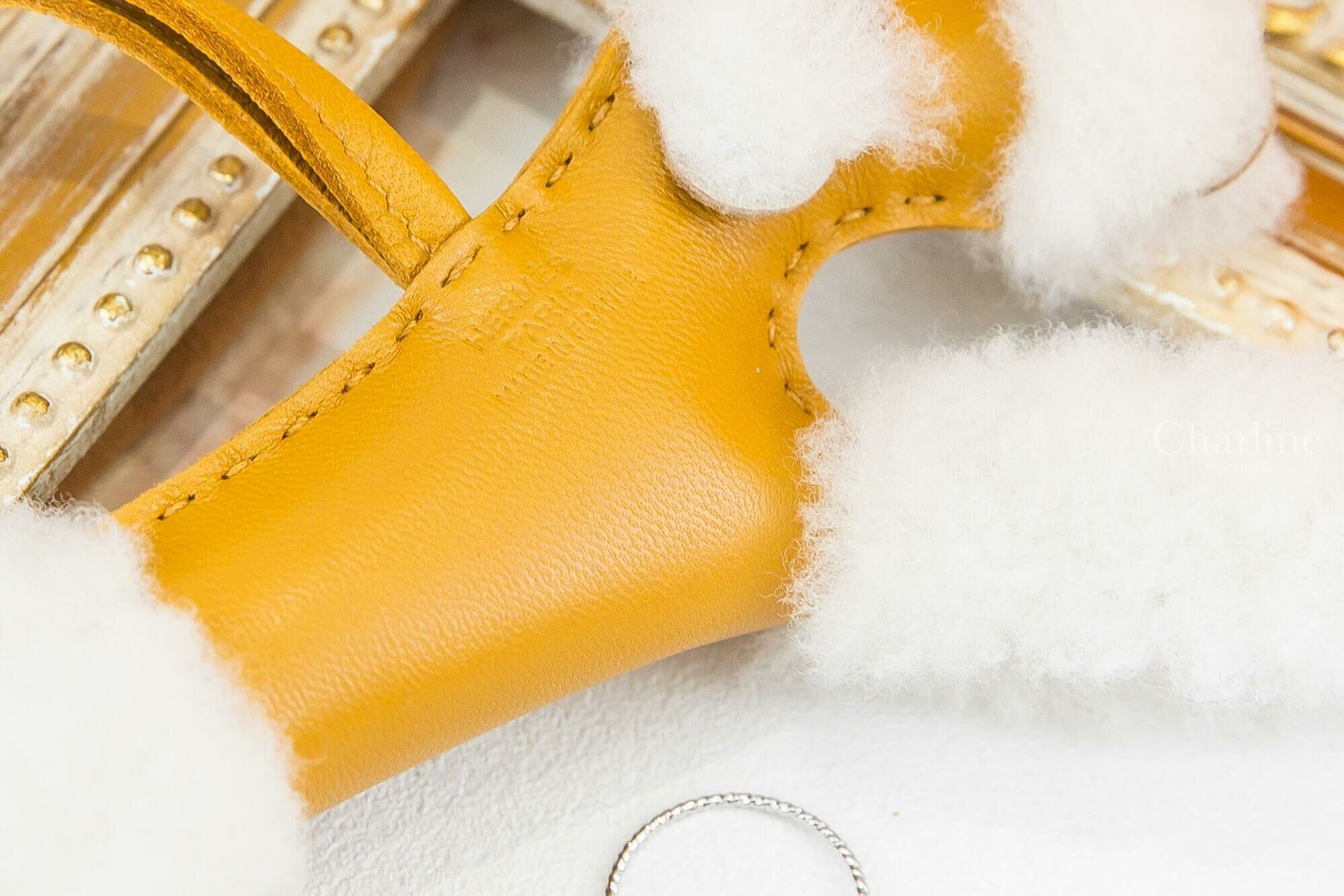Hermès Hermès Budy Charm 黑色/法國藍/霧藜藍羊毛獵狐梗犬吊飾-Charline Boutique 精品代購