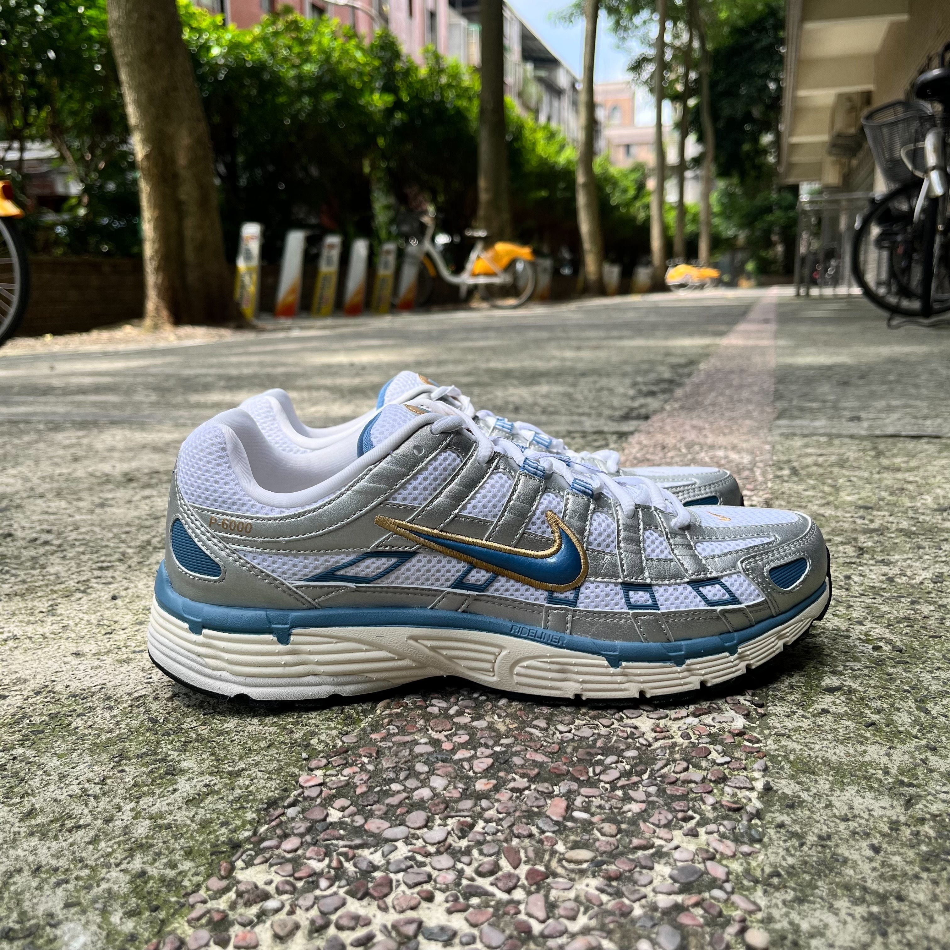 NIKE P-6000 METALLIC SILVER AEGEAN STORM 銀藍 男鞋 HJ7246-100