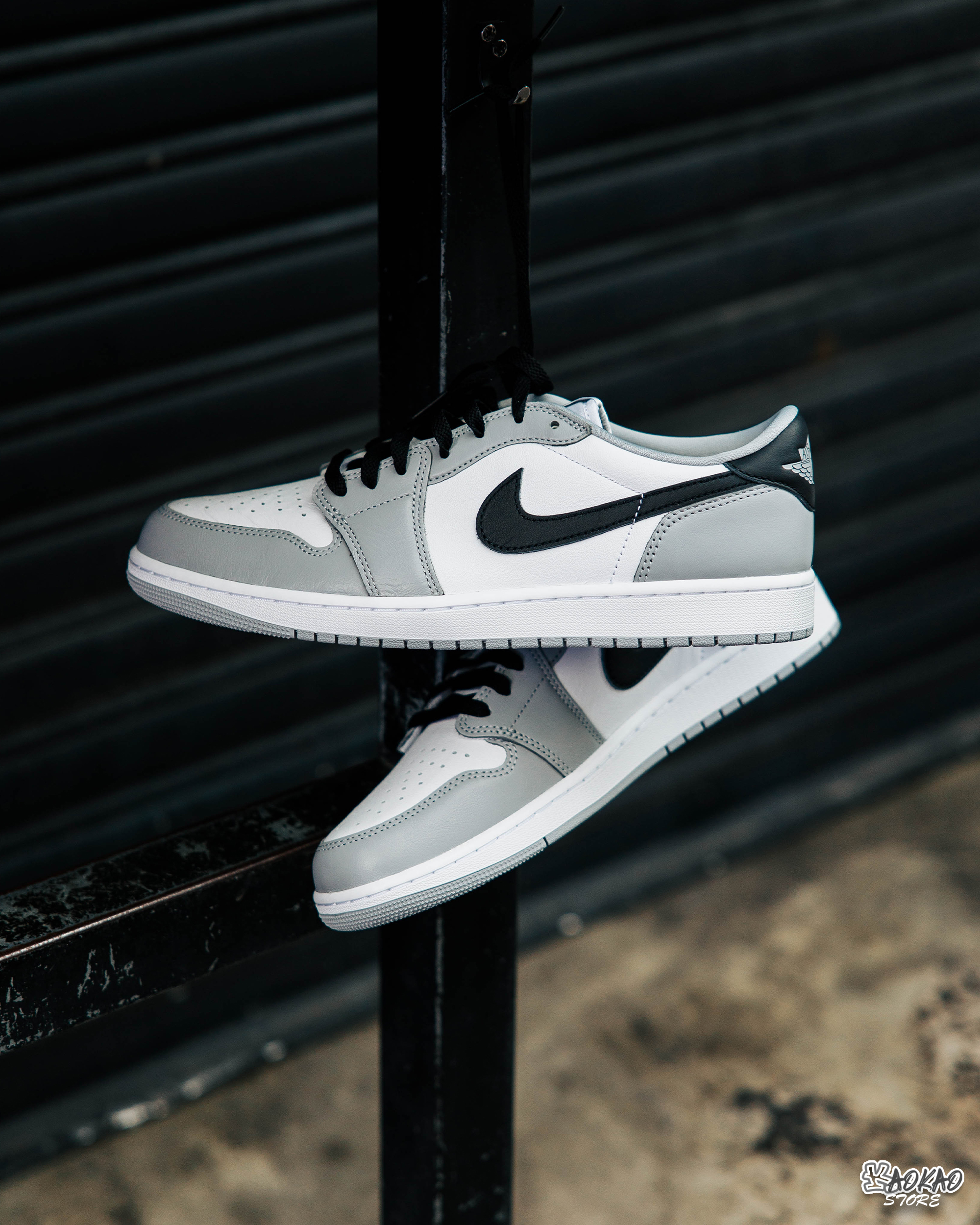 男款 NIKE Air Jordan 1 Low OG "Barons" 男爵灰【CZ0790-110】
