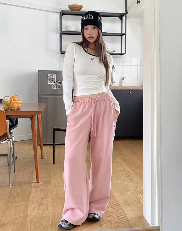 預訂｜MUAHMUAH LOGO STITCH ROUND COLORING LONG SLEEVE (3 COLOR)