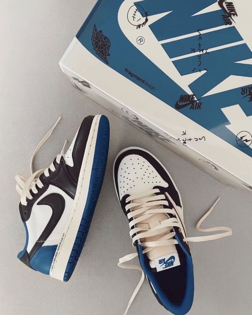 Travis Scott x Fragment Design x Jordan Air Jordan 1 Low OG SP 倒鈎 2.0 DM7866-140