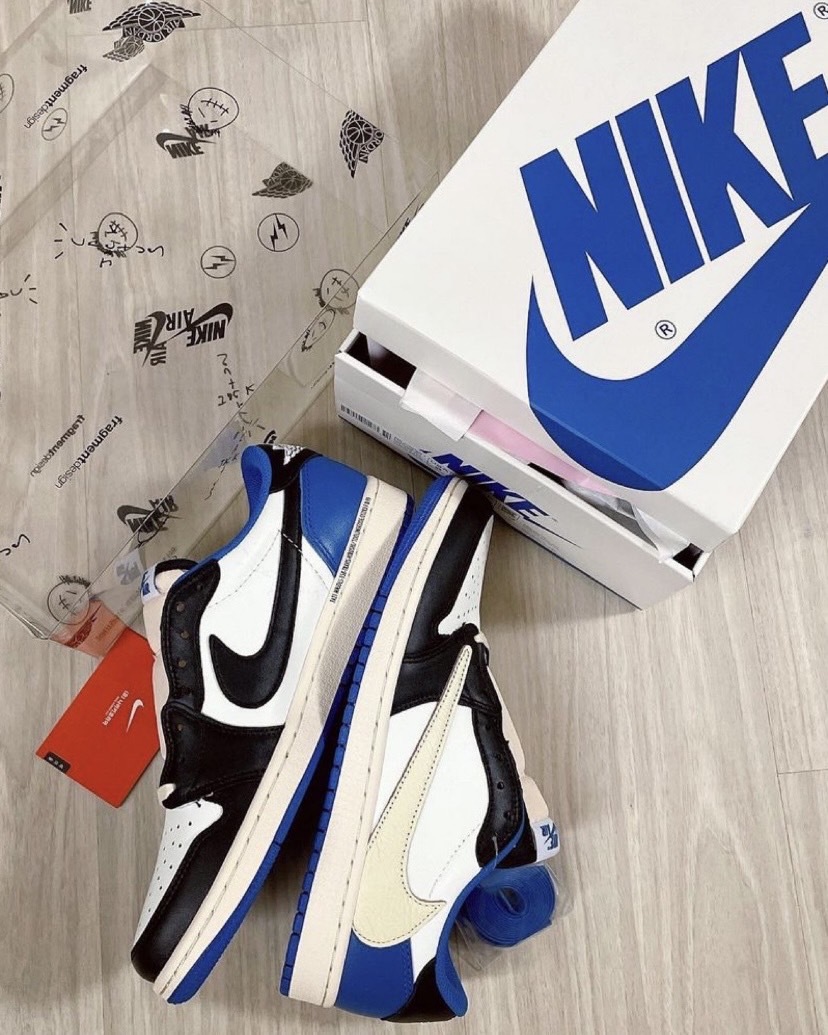 Travis Scott x Fragment Design x Jordan Air Jordan 1 Low OG SP 倒鈎 2.0 DM7866-140