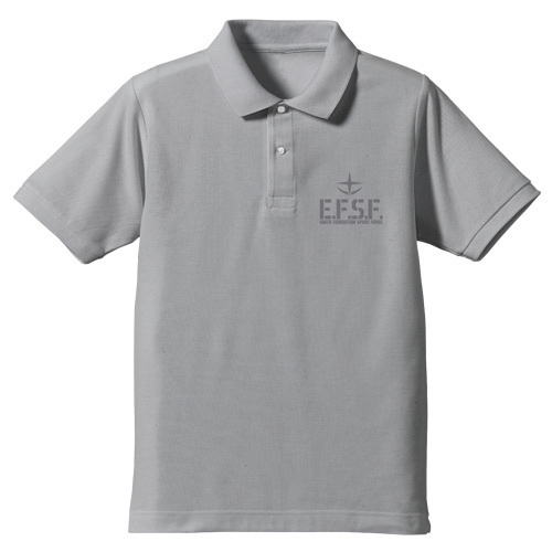 Cospa 1006 地球連邦宇宙軍ポロシャツ [機動戦士ガンダム] OX GRAY