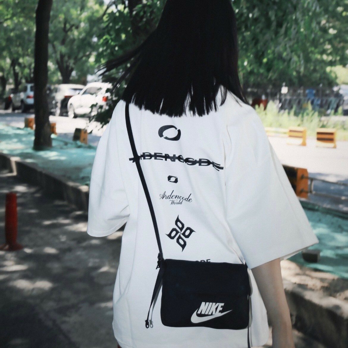 Nike Sportswear Futura 365 側背包 黑色 磁吸 掀蓋包 LOGO 小包 郵差包 CW9300-010