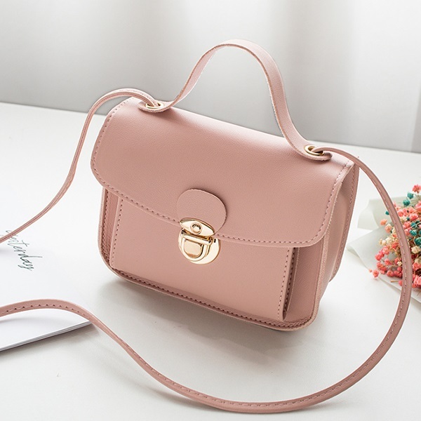 JK Korea new fashion trendy lock mobile phone Messenger bag shoulder handbag J0579