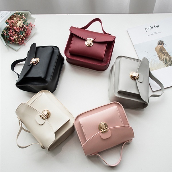 JK Korea new fashion trendy lock mobile phone Messenger bag shoulder handbag J0579