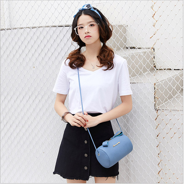 JK Korea new Messenger women's small bag pu shoulder bag personalized pillow bag J0182