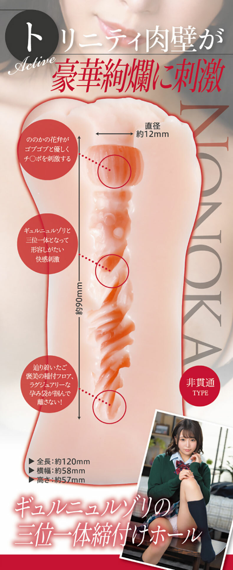KMP｜HOLE 佐藤乃乃果｜女優名器飛機杯