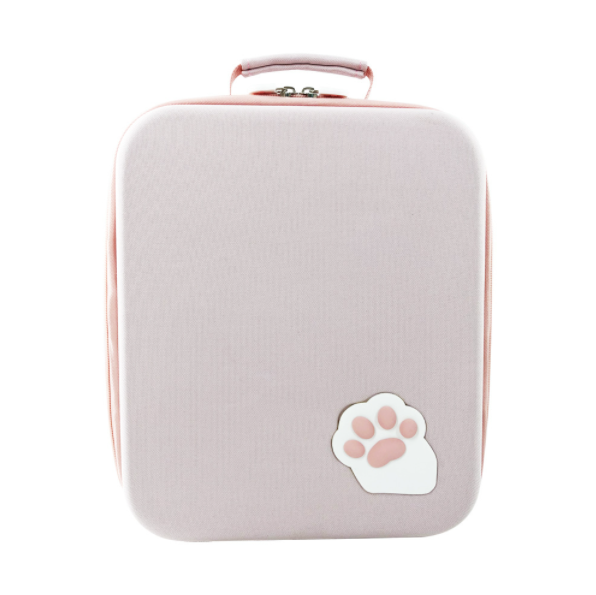 switch storage bag protection bag switch bag box full set cat's paw hard shell storage bag (cat's paw pink full storage)