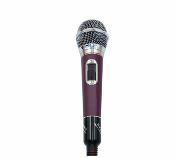 HD sound quality wired microphone - YS-308 purple