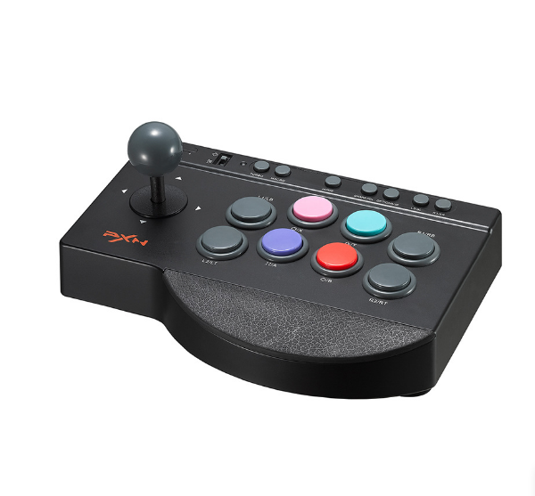 Wired arcade game stick/game switch - black