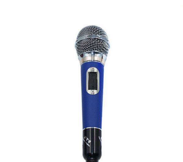 HD sound quality wired microphone - YS-308 blue