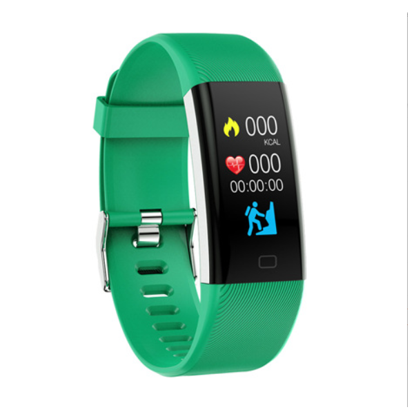 F07Max Color Screen Smart Bracelet All-Day Exercise Heart Rate Cycling Sports Smart Bluetooth Bracelet (Green)