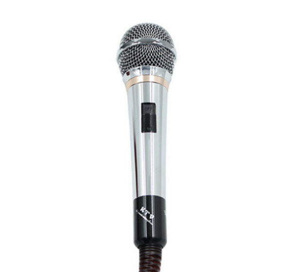 HD sound quality wired microphone - YS-308 silver