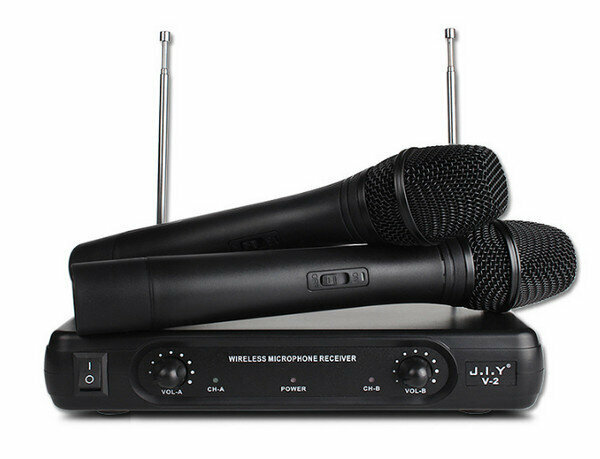 Wireless microphone / 1-in-2 wireless microphone full set