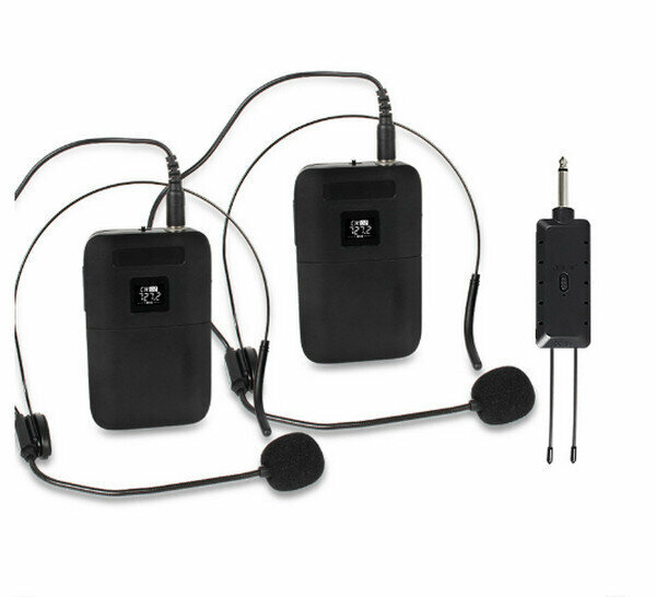 Universal wireless microphone - headset (1-in-2)
