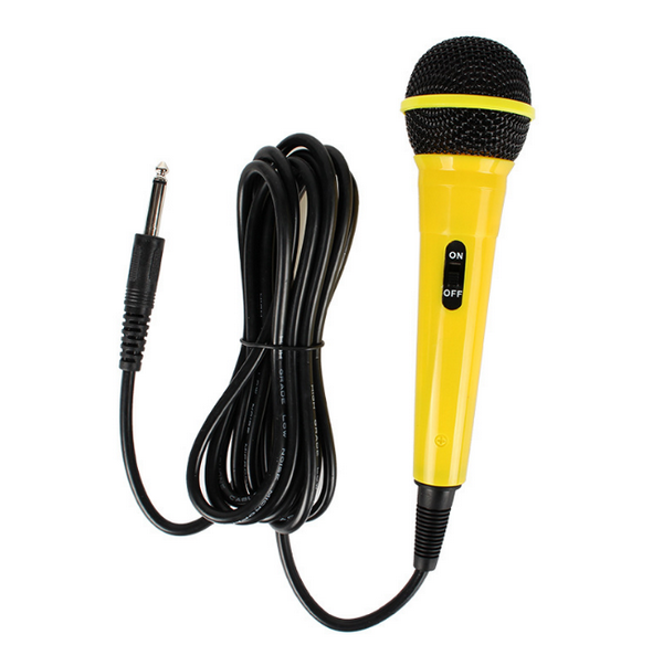 Wired Microphone - YS-01 Yellow