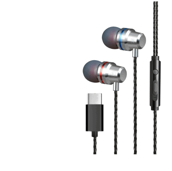 Mix2s type-c headphones (T1 TYP-C silver)