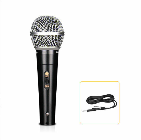 SM58 Microphone - Microphone for Karaoke Stage Performance (Black)