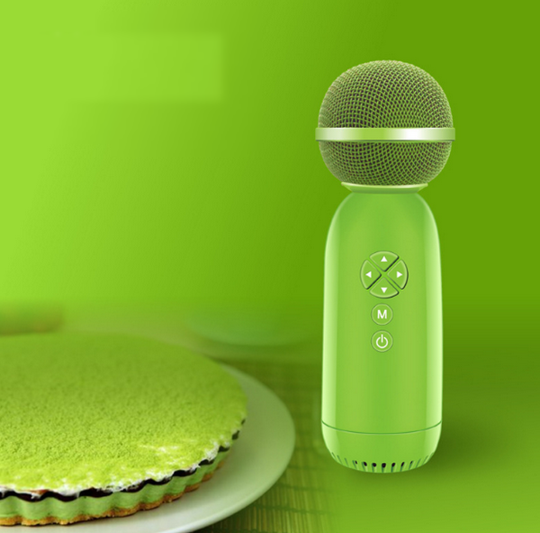 Wireless Bluetooth karaoke microphone KG168-green