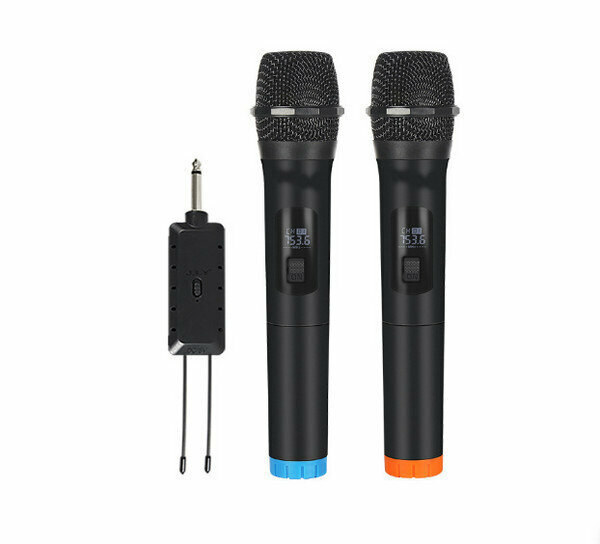 Wireless Microphone 1-in-2 Microphone-Black(JIY-E6)