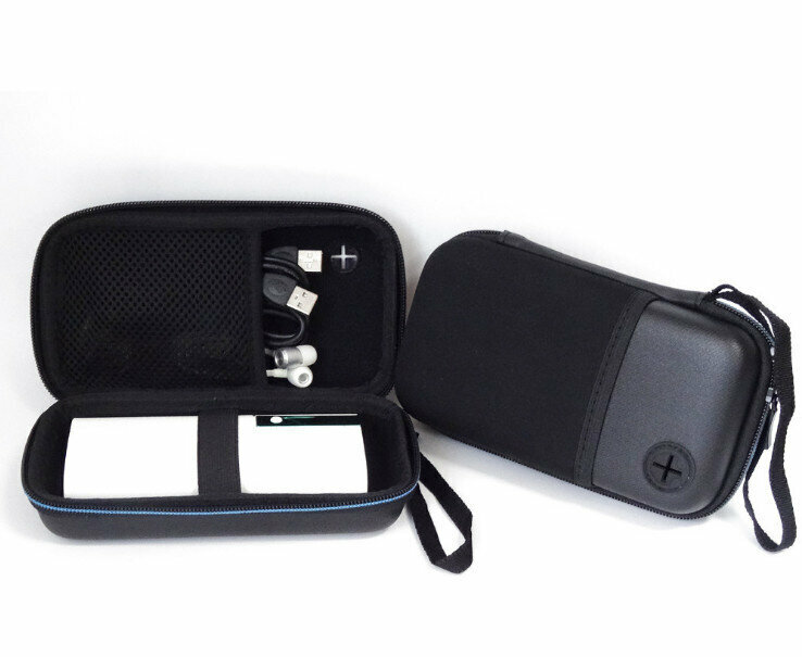 EVA Power Bank Pack, Hard Disk Bag, Headphone Bag, Data Cable, Digital Accessories Storage Bag(GH1751 Black)