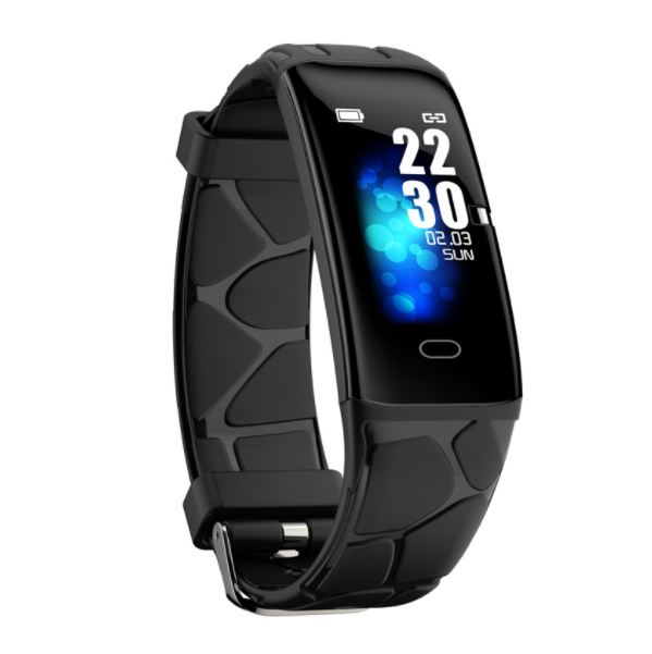 E58 Heart Rate Smart Bracelet Heart Rate, Blood Pressure, Blood Oxygen, Sleep Detection, Sports, Sport Style Bracelet (Black)