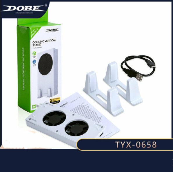 Compatible with XBOX Series S Game Console Cooling Fan Base Compatible with XBOX Series Cooling Vertical Cooling Bracket (TYX-0658)