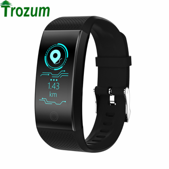 QW18 Smart Band Heart Rate, Blood Pressure, Blood Oxygen, Multi-Sport Mode, Waterproof Color Screen(Black)