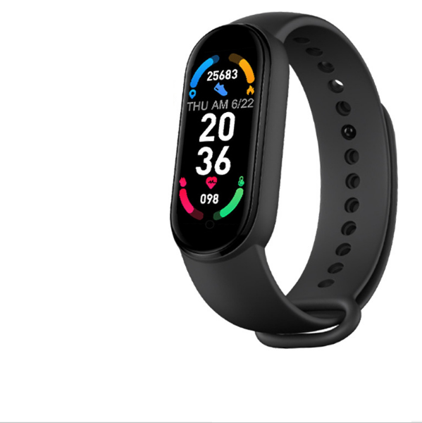 Magnetic exercise, heart rate, blood pressure, blood oxygen monitoring, electronic bracelet (magnetic [black])