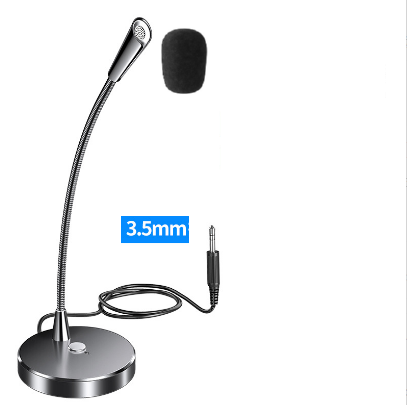 Microphone Computer Desktop Microphone (Black Standard Version)