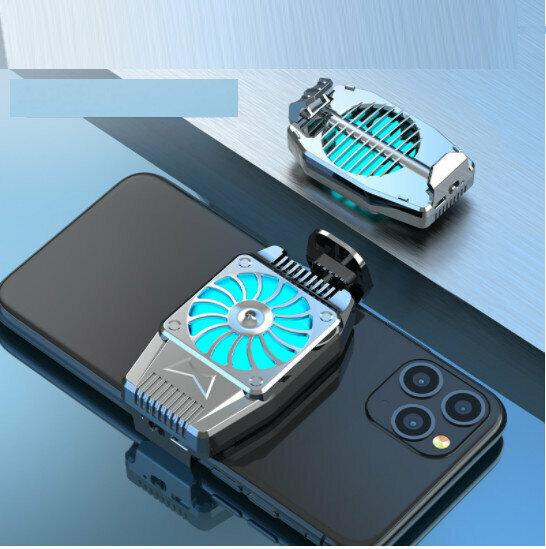Magnetic Semiconductor Live Mobile Phone Radiator Product Color [H15 Battery (Silver)]