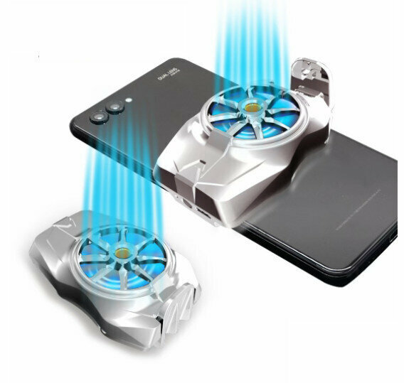 Magnetic Semiconductor Live Mobile Phone Radiator Product Color [G02 Plug-in (Silver)]