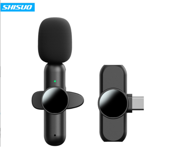 Microphone (wireless overriding microphone one to two, 2.4G mobile phone live broadcast, K2/K3 microphone, Douyin one to one)