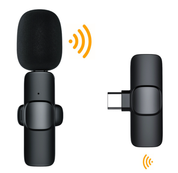 Microphone (wireless overriding microphone one to two, 2.4G mobile phone live broadcast, K2/K3 microphone, Douyin one to one)