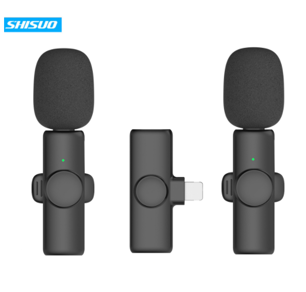 Microphone (wireless overriding microphone one to two, 2.4G mobile phone live broadcast, K2/K3 microphone, Douyin one to one)