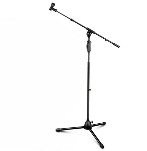 Multi-function Microphone Floor Stand Tripod Stand LKT-855 Professional Hand Press
