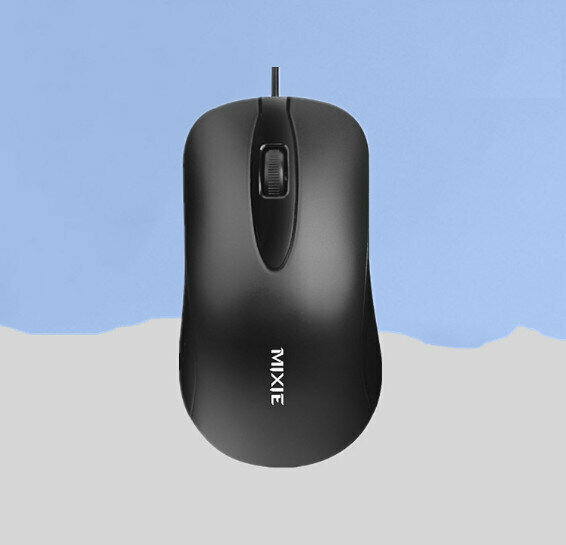 Mouse, Business Office, Desktop, All-in-One Notebook, Wired Keyboard and Mouse (X1, Wired, USB, Weighted Mouse)