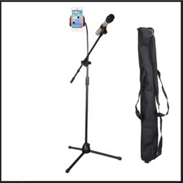 Multi-camera floor-standing universal tripod / LKT-805 (including 1 microphone clip + 1 mobile phone clip) + universal backpack