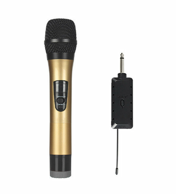 Smart Wireless Microphone-E8 One-in-One (Gold)