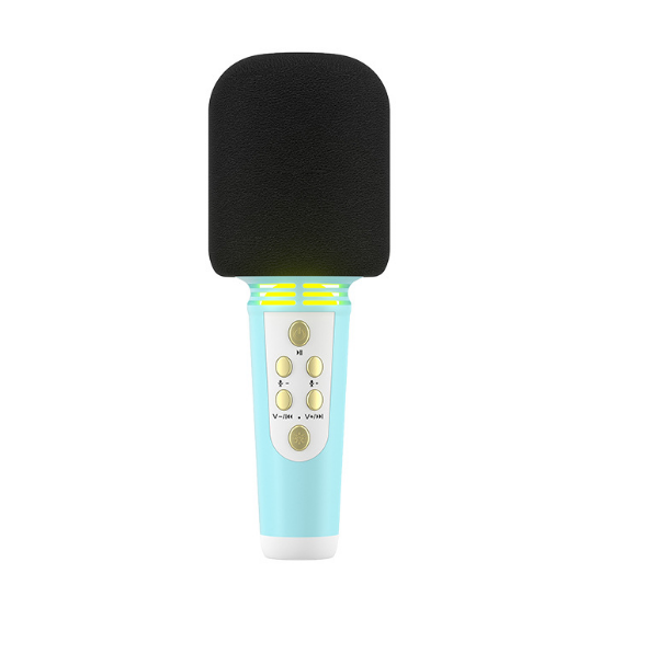 Children's Speech Host Microphone Audio Integrated Microphone (Blue)
