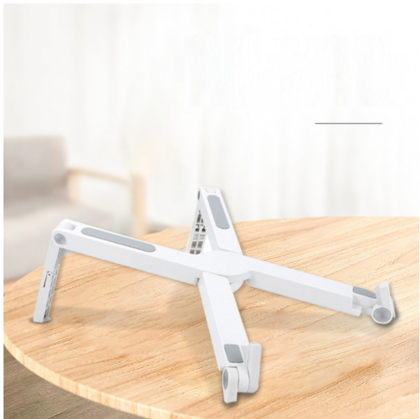 Folding Cooling Computer Stand (X1-ABS White)