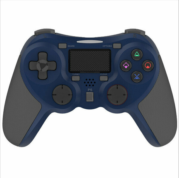 P4 Bluetooth Gaming Controller Wireless Controller - Blue