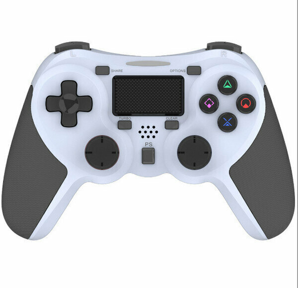 P4 Bluetooth Gaming Controller Wireless Controller - White
