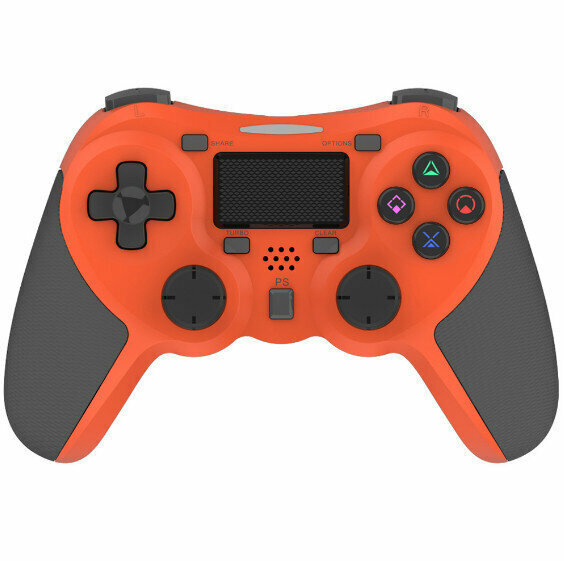 P4 Bluetooth Gaming Controller Wireless Controller - Orange
