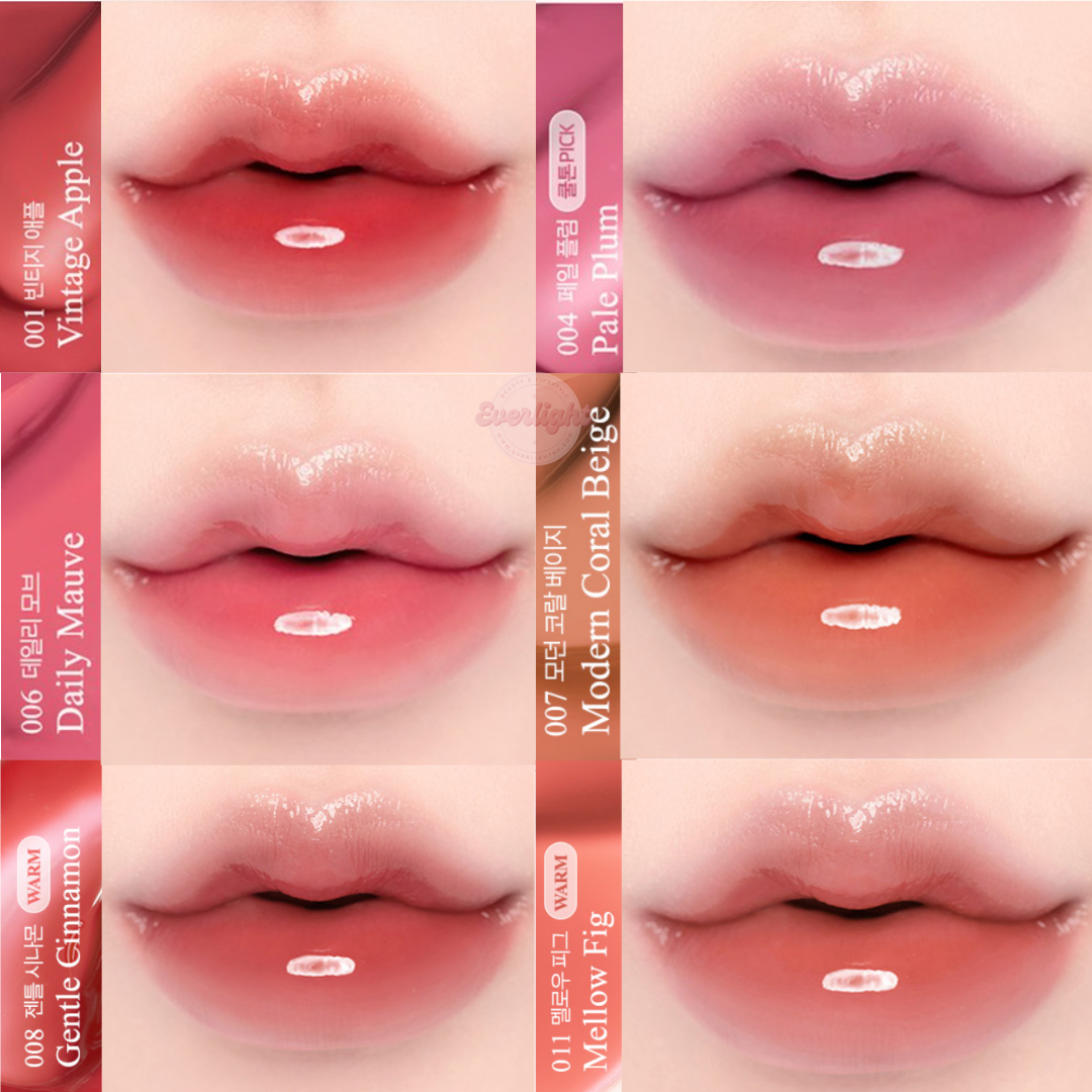【現貨】【唇釉天花板🎖IVE俞真同款】CLIO水晶亮澤玫瑰油唇釉  (四色入)