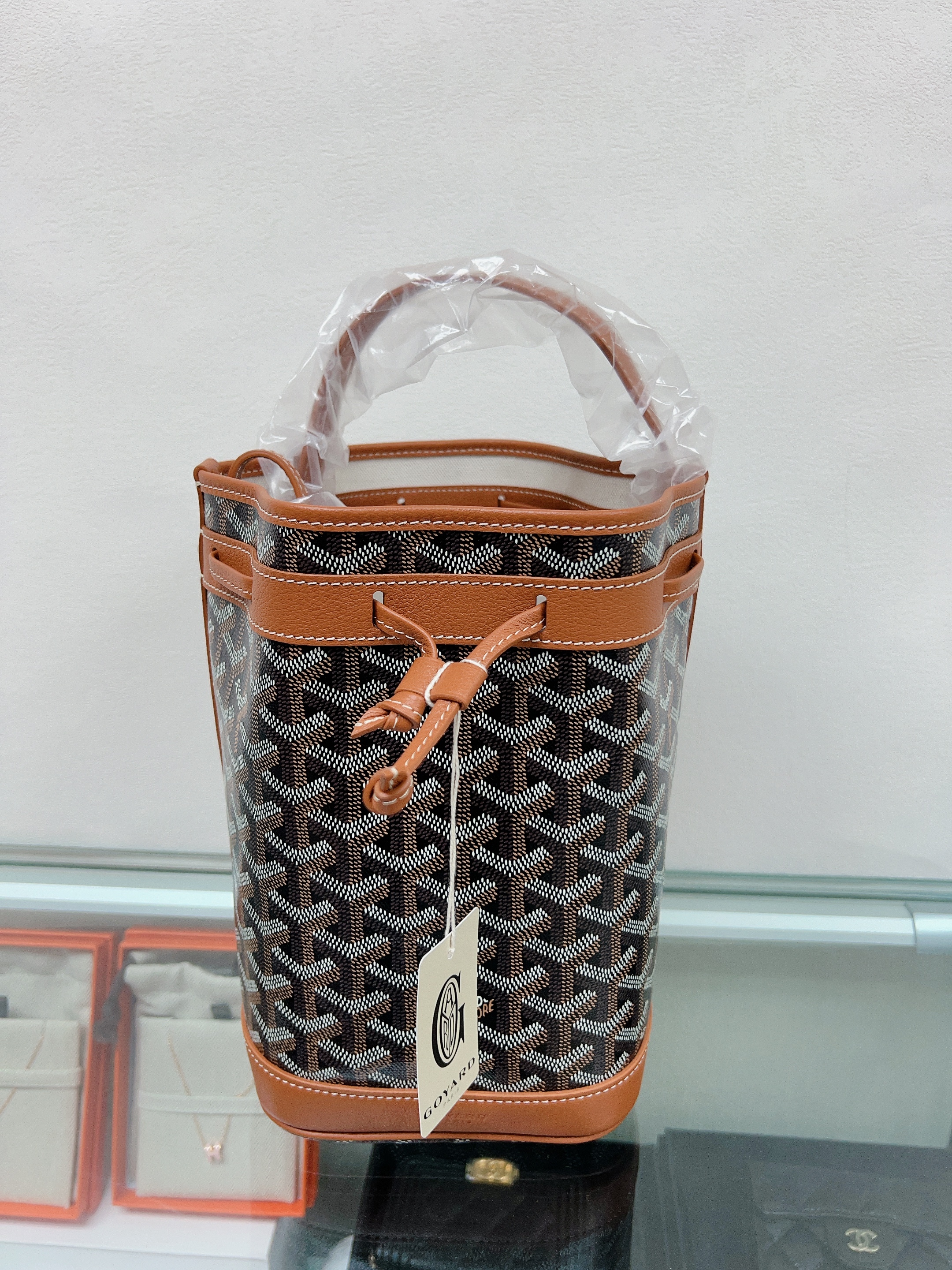 *Brand New* Goyard Petit Flot bucket bag (brown)