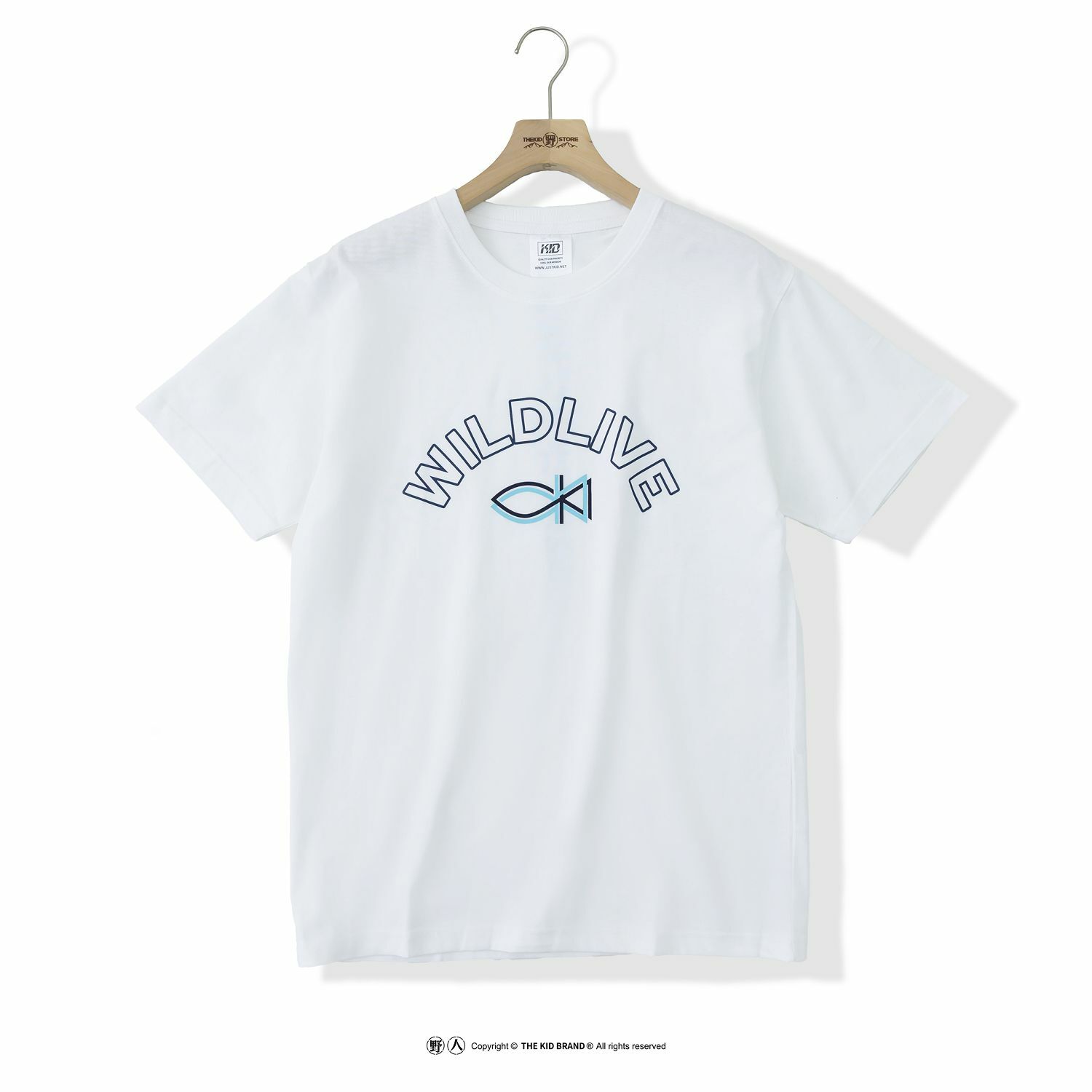 KID ® 無限魚短T 白色