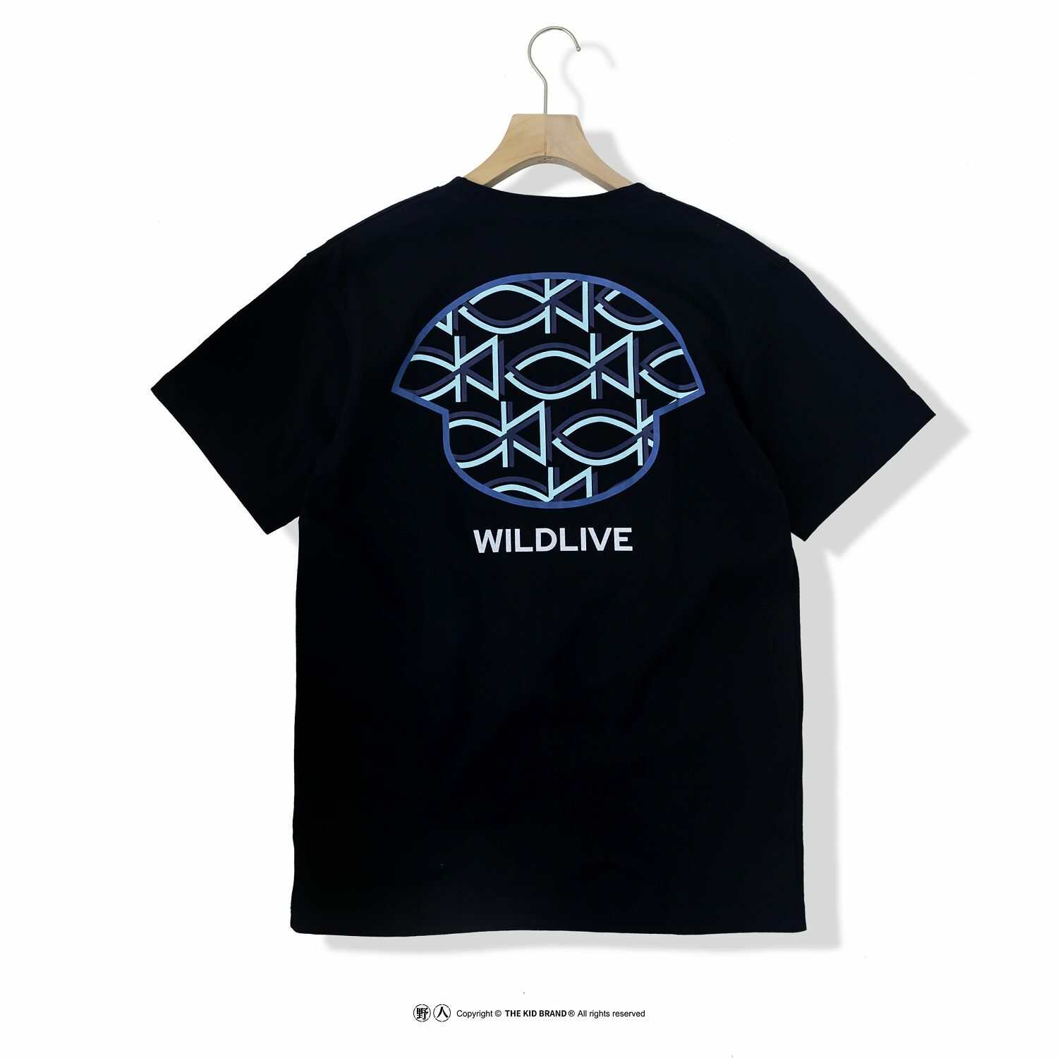 KID ® 無限魚短T 黑色