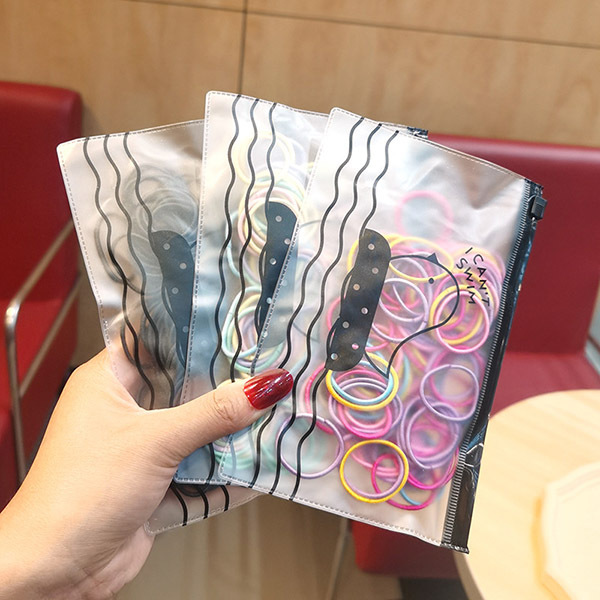 JK KOREA girl's hair tie small rubber band hair ring one-year-old baby does not hurt hair headdress hair rope hair accessories J0463